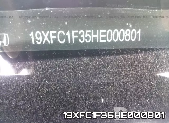 19XFC1F35HE000801 фото 10