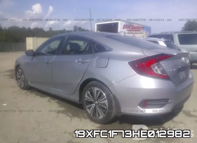 19XFC1F73HE012982 фото 4