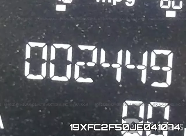 19XFC2F50JE041074 фото 8