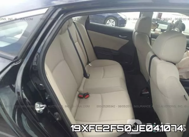 19XFC2F50JE041074 фото 9