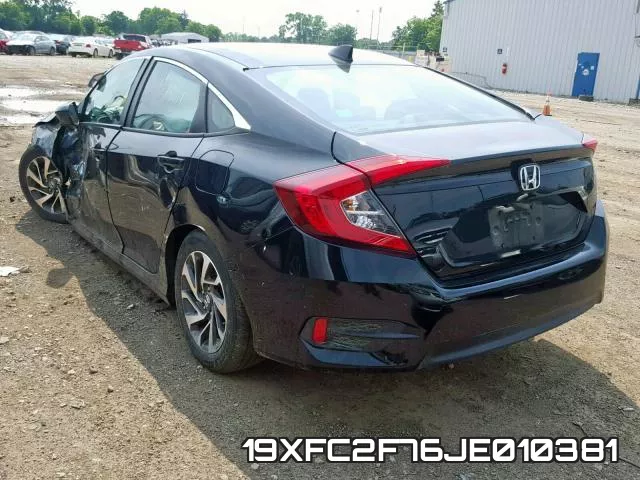19XFC2F76JE010381 фото 4