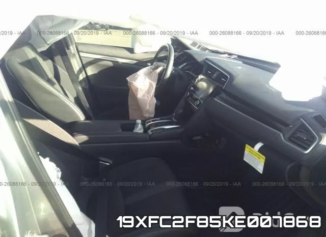 19XFC2F85KE007868 фото 6