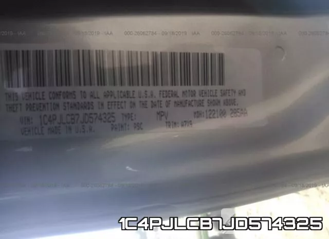 1C4PJLCB7JD574325 фото 10