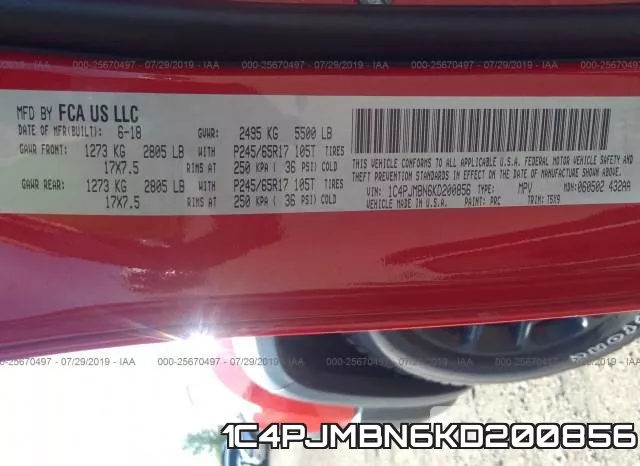 1C4PJMBN6KD200856 фото 10