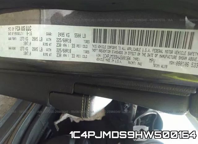 1C4PJMDS9HW500164 фото 10