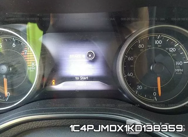 1C4PJMDX1KD138359 фото 8