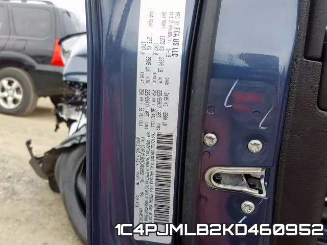 1C4PJMLB2KD460952 фото 2