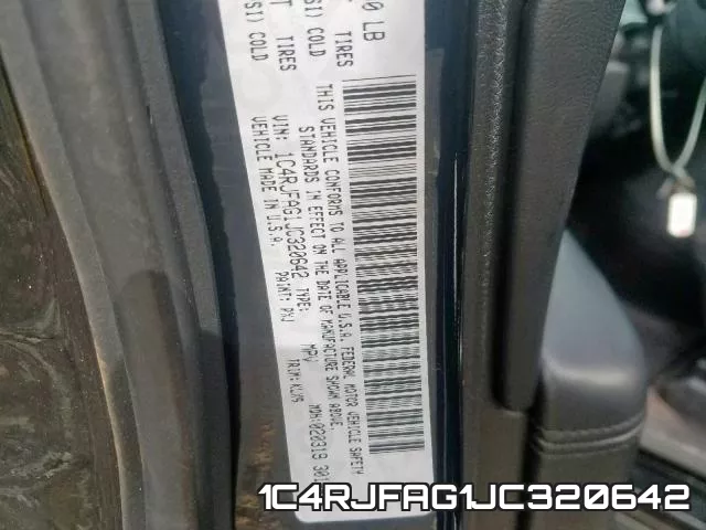 1C4RJFAG1JC320642 фото 2