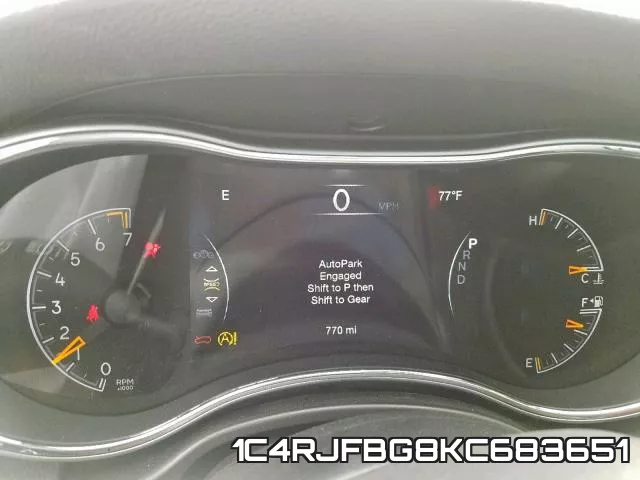 1C4RJFBG8KC683651 фото 9