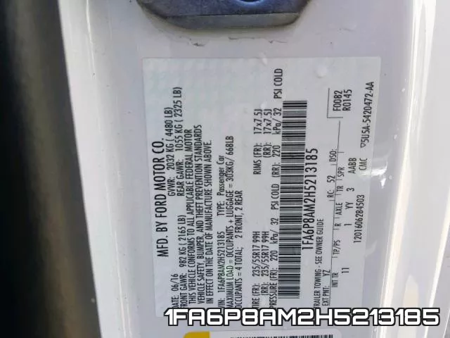 1FA6P8AM2H5213185 фото 2