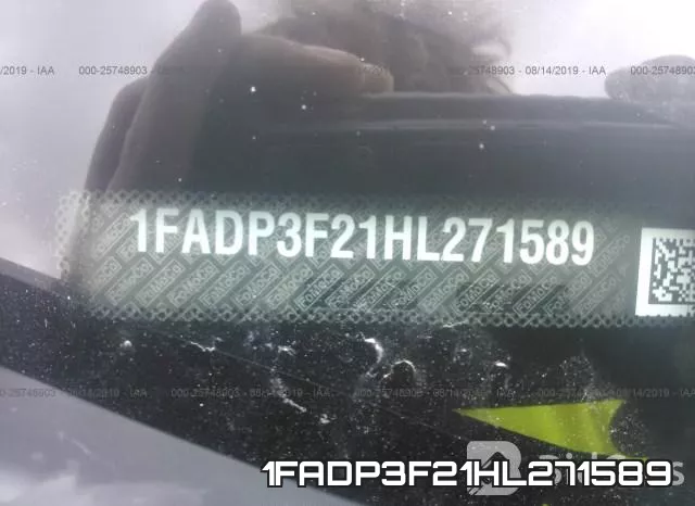 1FADP3F21HL271589 фото 10
