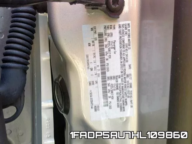1FADP5AU7HL109860 фото 2
