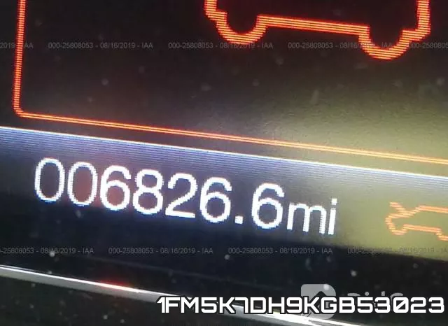 1FM5K7DH9KGB53023 фото 8