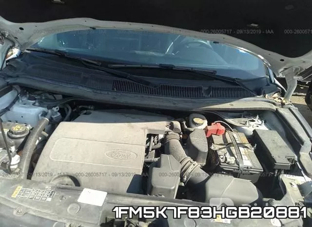 1FM5K7F83HGB20881 фото 2