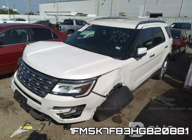 1FM5K7F83HGB20881 фото 3