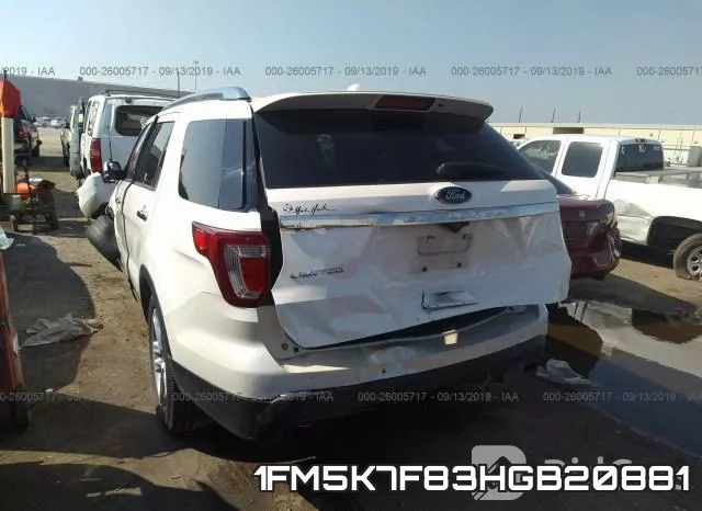 1FM5K7F83HGB20881 фото 4