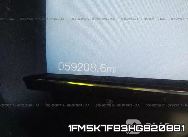 1FM5K7F83HGB20881 фото 8
