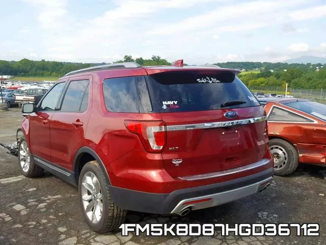 1FM5K8D87HGD36712 фото 4