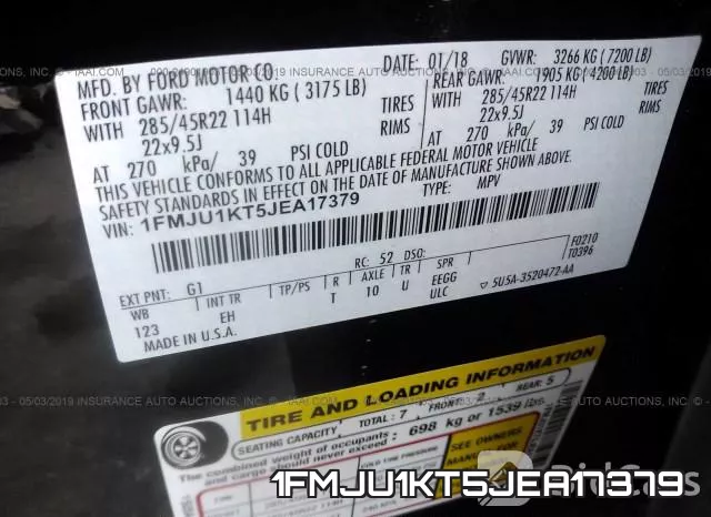 1FMJU1KT5JEA17379 фото 10