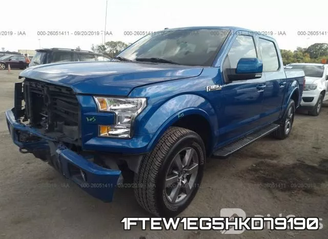 1FTEW1EG5HKD79190 фото 3