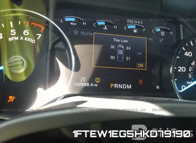 1FTEW1EG5HKD79190 фото 8