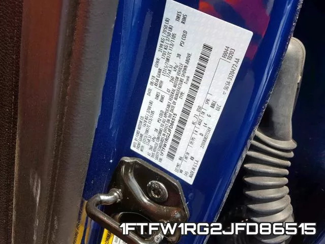 1FTFW1RG2JFD86515 фото 2