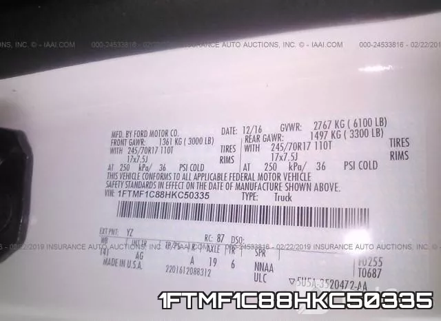 1FTMF1C88HKC50335 фото 10