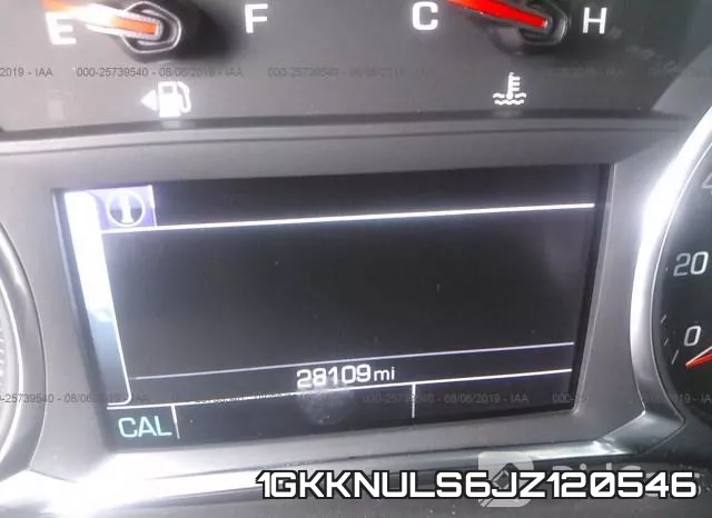1GKKNULS6JZ120546 фото 8