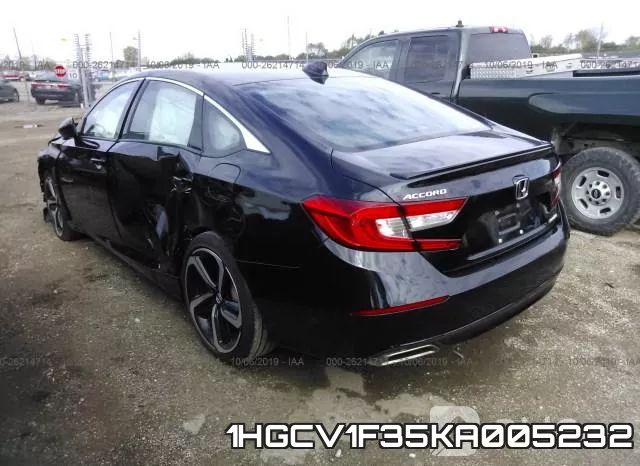 1HGCV1F35KA005232 фото 4