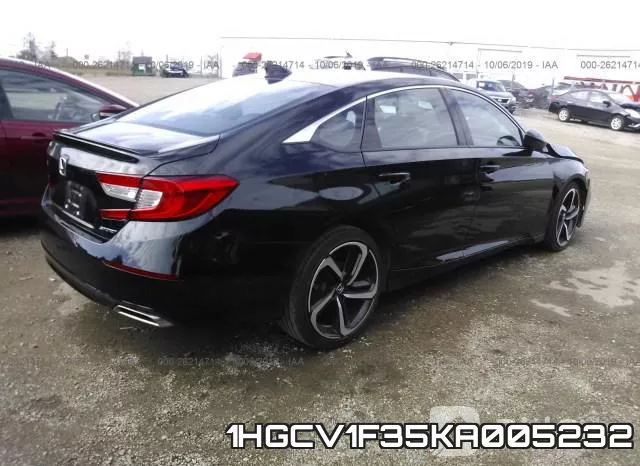 1HGCV1F35KA005232 фото 5