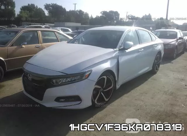 1HGCV1F36KA078318 фото 3