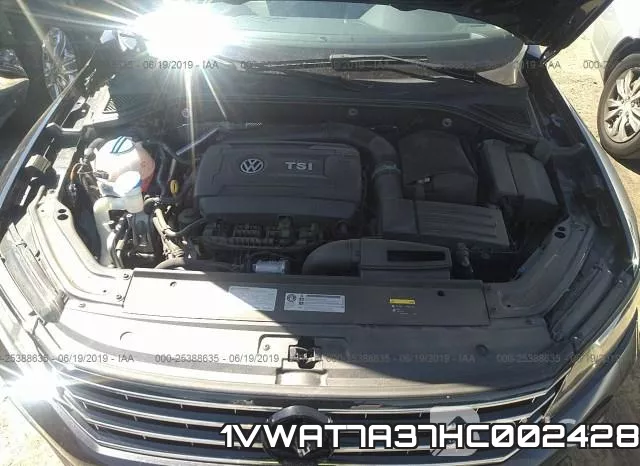 1VWAT7A37HC002428 фото 2