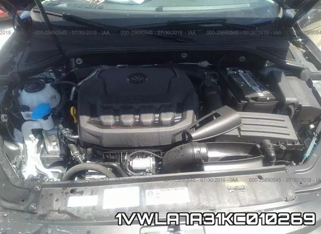 1VWLA7A31KC010269 фото 2