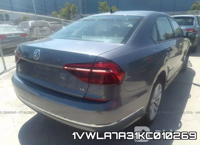 1VWLA7A31KC010269 фото 4