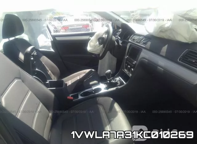 1VWLA7A31KC010269 фото 5