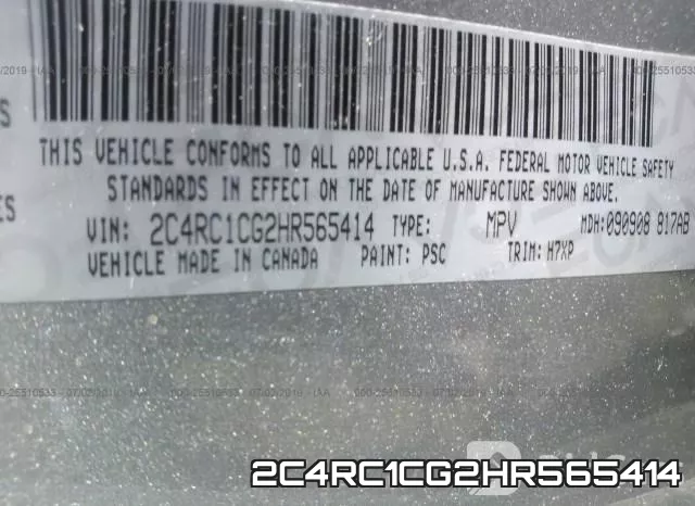 2C4RC1CG2HR565414 фото 10