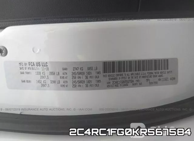 2C4RC1FG0KR567584 фото 10