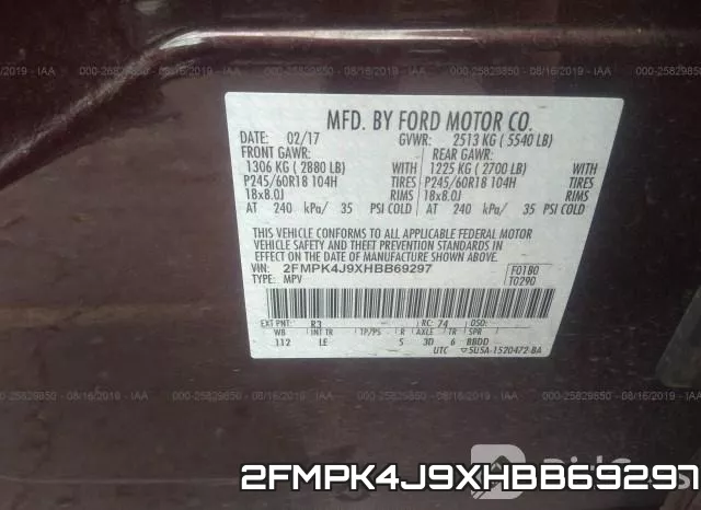 2FMPK4J9XHBB69297 фото 10