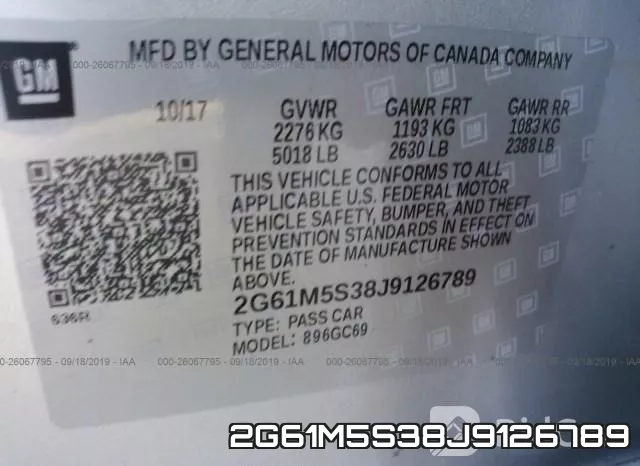 2G61M5S38J9126789 фото 10