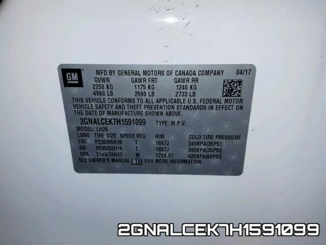 2GNALCEK7H1591099 фото 2