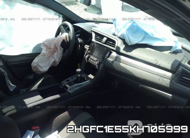2HGFC1E55KH705999 фото 6