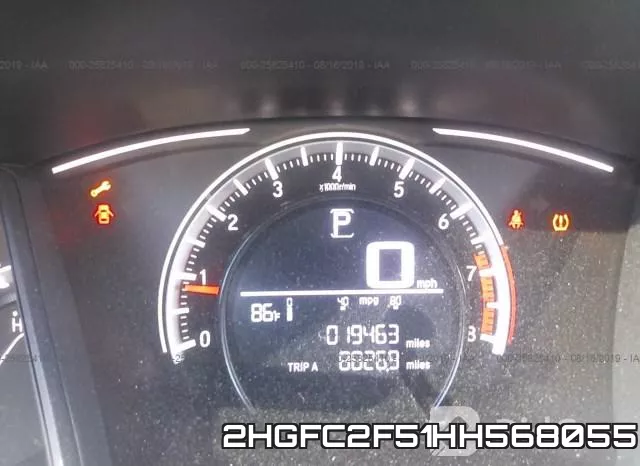2HGFC2F51HH568055 фото 8