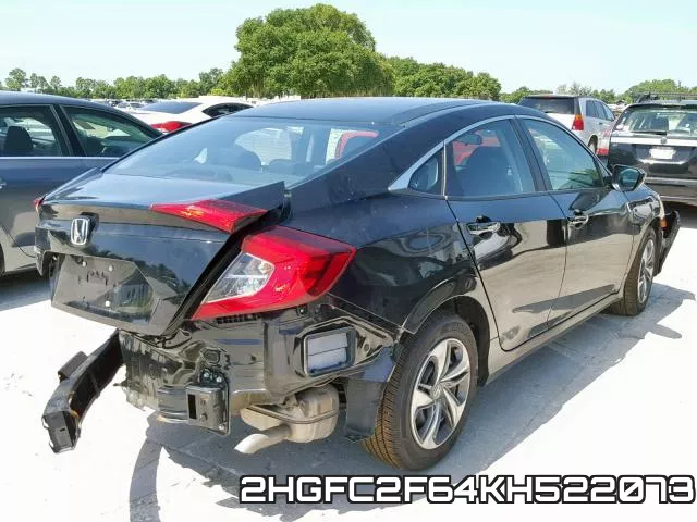 2HGFC2F64KH522073 фото 5