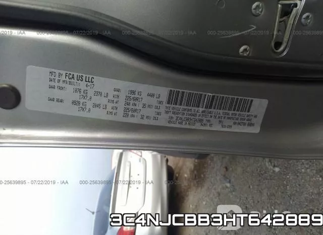 3C4NJCBB3HT642889 фото 10