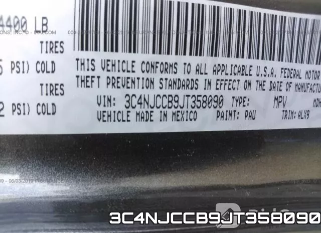 3C4NJCCB9JT358090 фото 10