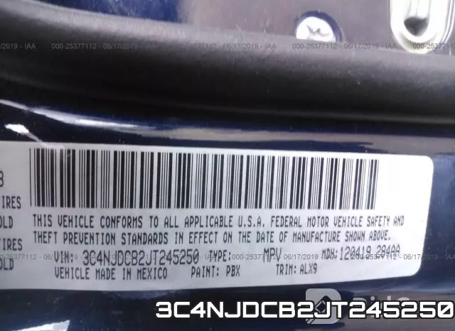3C4NJDCB2JT245250 фото 10