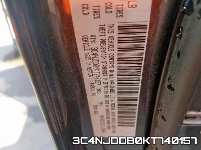 3C4NJDDB0KT740157 фото 2