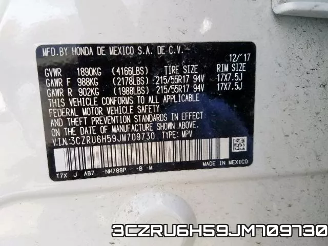 3CZRU6H59JM709730 фото 2