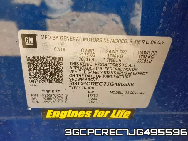 3GCPCREC7JG495596 фото 2