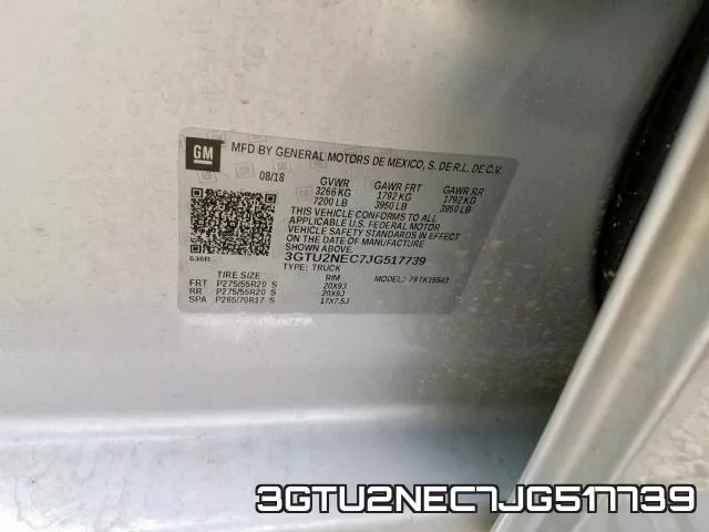 3GTU2NEC7JG517739 фото 2